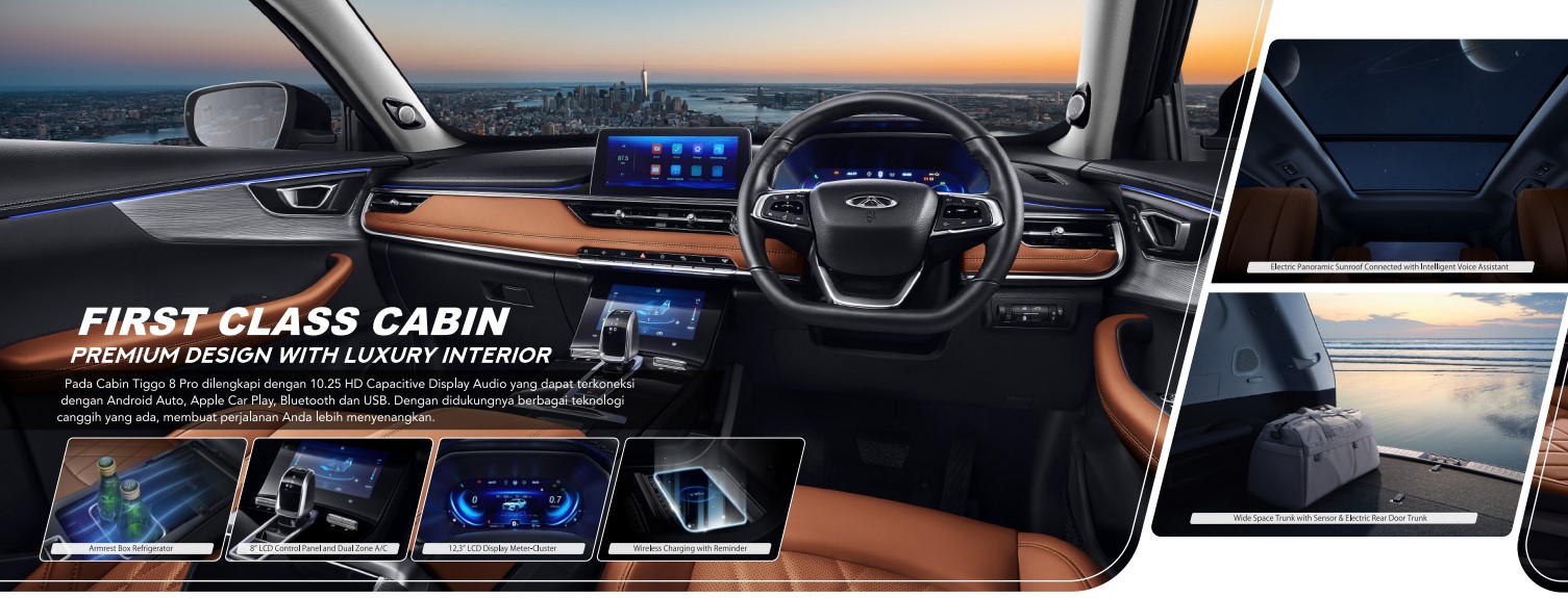 Chery Tiggo 8 Pro interior foto