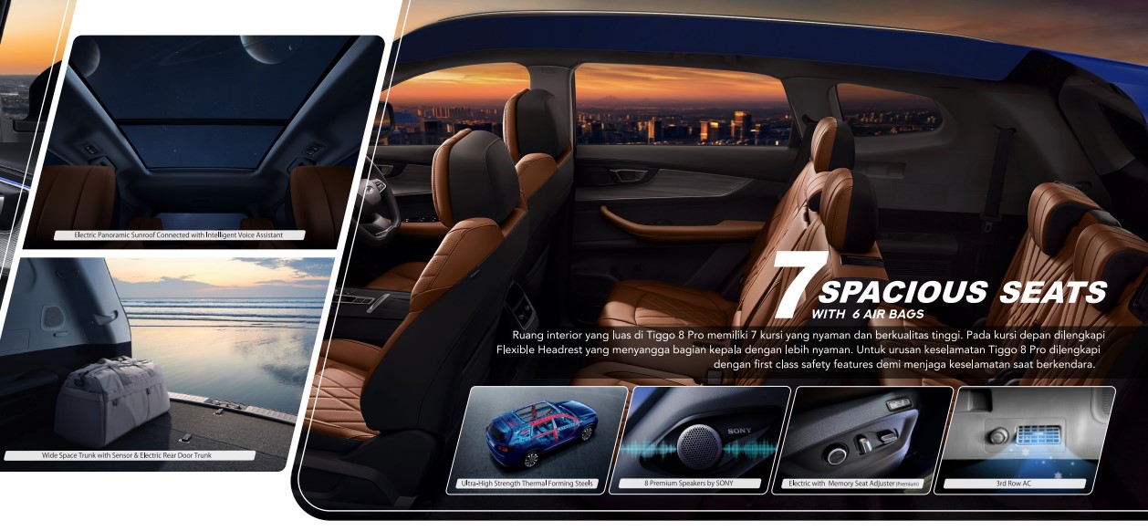 Chery Tiggo 8 Pro interior foto2